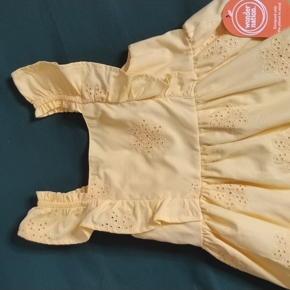 Wonder Nation Yellow Ruffle Dress - Picture 2 of 6